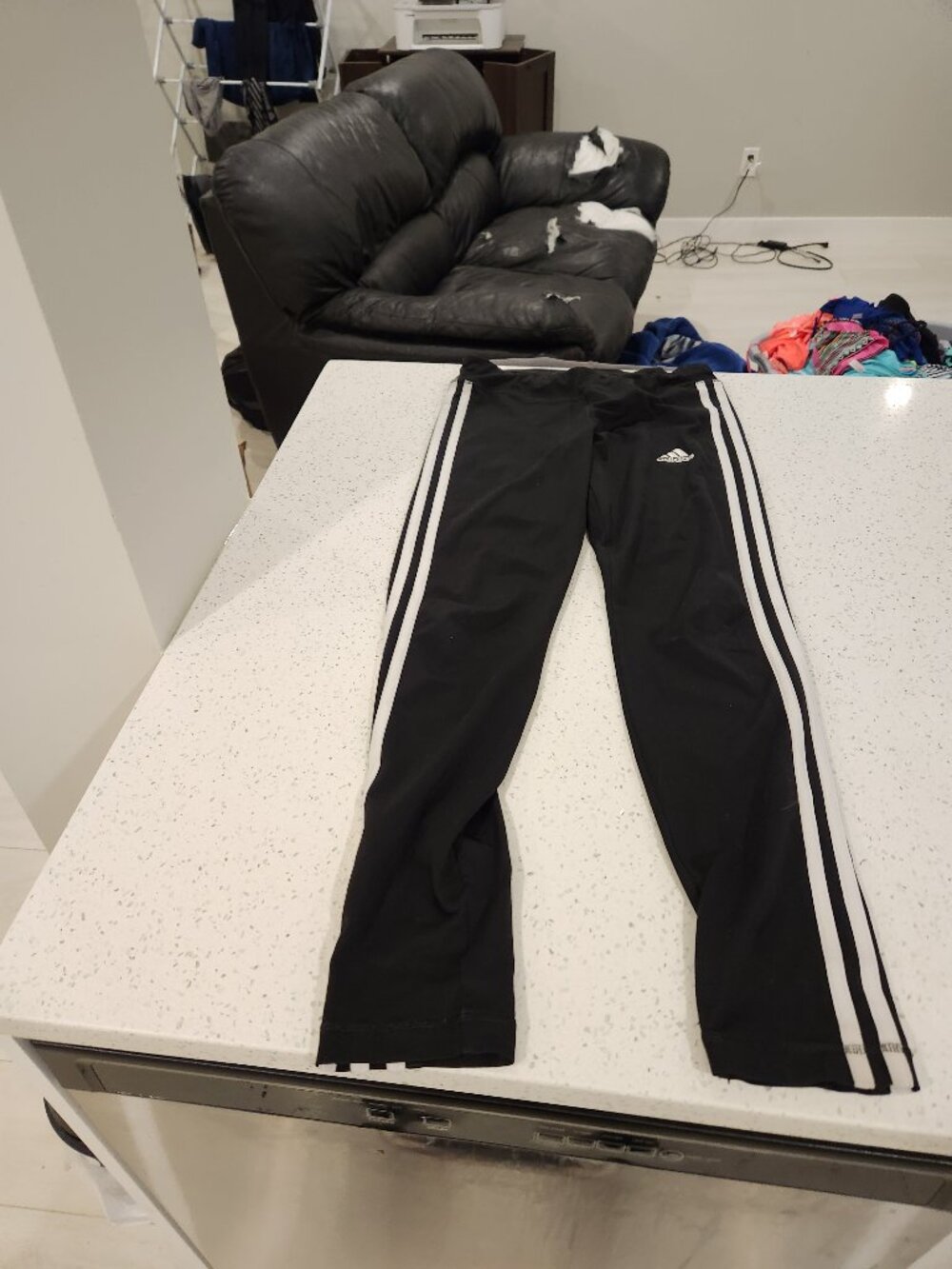 Black Adidas Pants Size XL